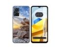 Funda Silicona para Xiaomi POCO M5 diseño Sunset Dibujos