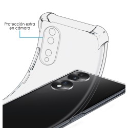 Funda Silicona Antigolpes Transparente para Huawei Honor 70 5G 2