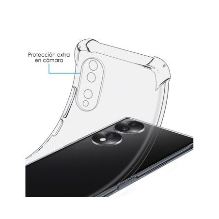 Funda Silicona Antigolpes Transparente para Huawei Honor 70 5G