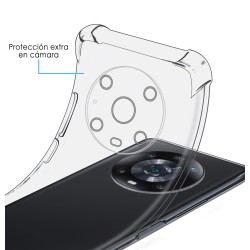 Funda Silicona Antigolpes Transparente para Huawei Honor Magic 4 Pro 5G 2
