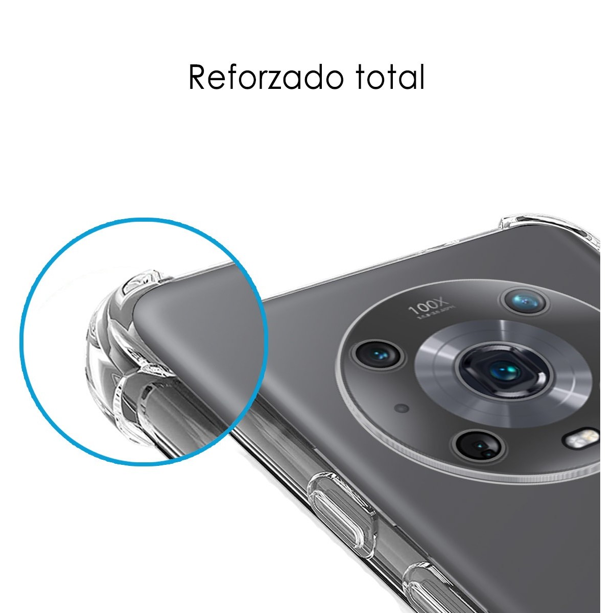 Funda Silicona Antigolpes Transparente para Huawei Honor Magic 4 Pro 5G