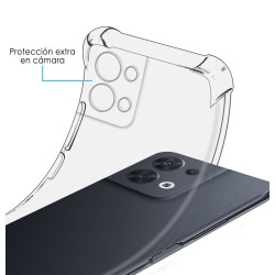 Funda Silicona Antigolpes Transparente para Oppo Reno 8 5G 2