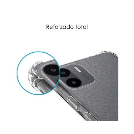 Funda Silicona Antigolpes Transparente para Xiaomi Redmi A1