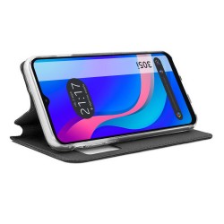 Funda Libro Soporte con Ventana para TCL 305i color Negra 2