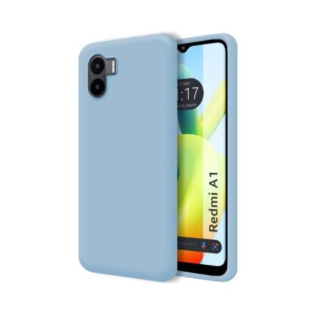 Funda Silicona Líquida Ultra Suave para Xiaomi Redmi A1 color Azul