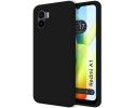 Funda Silicona Líquida Ultra Suave para Xiaomi Redmi A1 color Negra