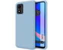 Funda Silicona Líquida Ultra Suave para TCL 305i color Azul