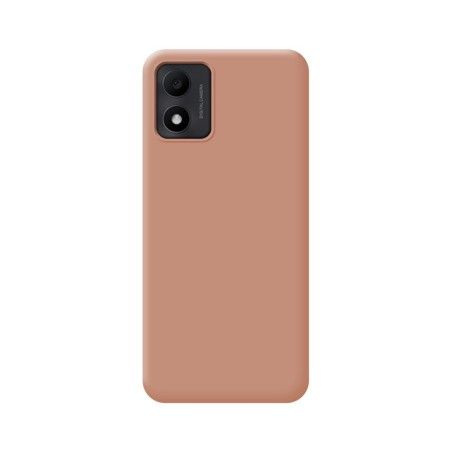 Funda Silicona Líquida Ultra Suave para TCL 305i color Rosa