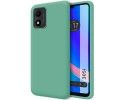 Funda Silicona Líquida Ultra Suave para TCL 305i color Verde