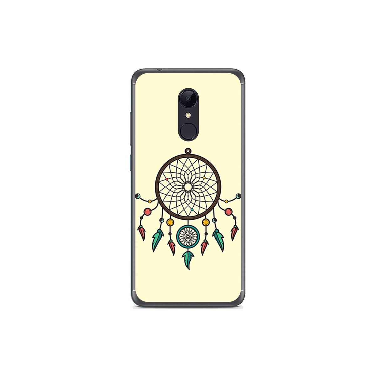 Funda Gel Tpu para Xiaomi Redmi 5 Diseño Atrapasueños Dibujos