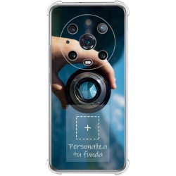 Personaliza tu Funda Silicona AntiGolpes Transparente con tu Fotografía para Huawei Honor Magic 4 Pro 5G Dibujo Personalizada