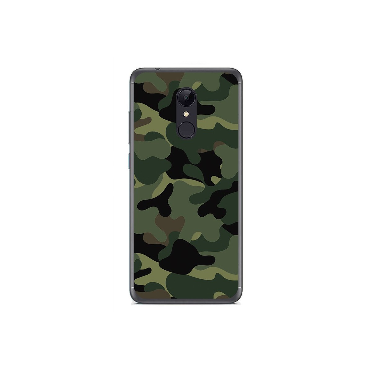 Funda Gel Tpu para Xiaomi Redmi 5 Diseño Camuflaje Dibujos