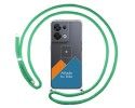 Personaliza tu Funda Colgante Transparente para Oppo Reno 8 5G con Cordon Verde Agua Dibujo Personalizada