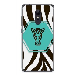 Funda Gel Tpu para Xiaomi Redmi 5 Diseño Cebra Dibujos