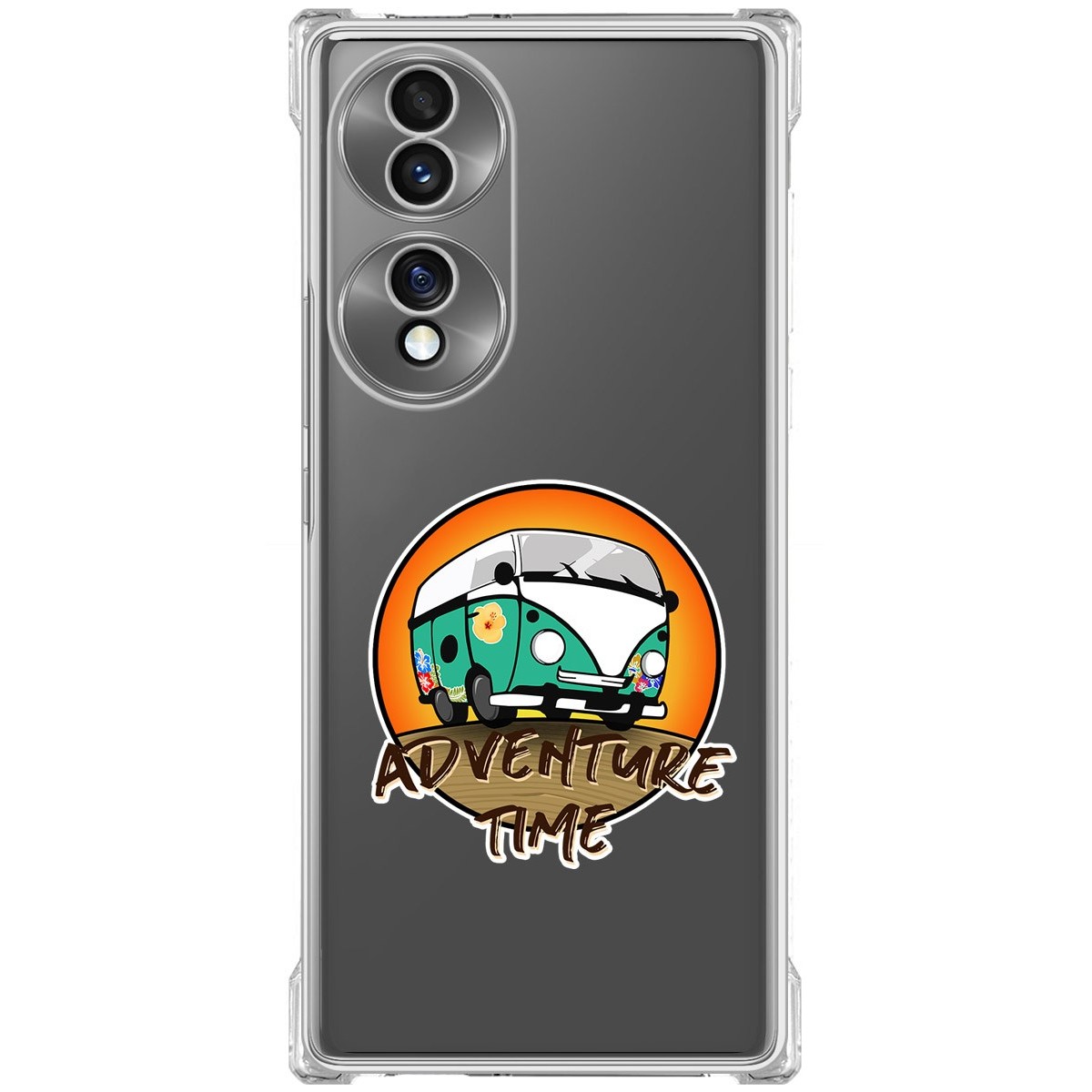 Funda Silicona Antigolpes para Huawei Honor 70 5G diseño Adventure Time Dibujos