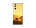 Funda Silicona Antigolpes para Huawei Honor 70 5G diseño Ciclista Dibujos