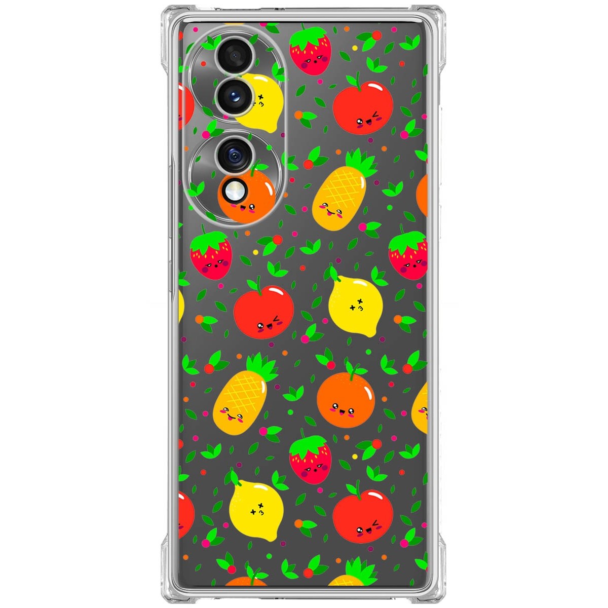 Funda Silicona Antigolpes para Huawei Honor 70 5G diseño Frutas 01 Dibujos
