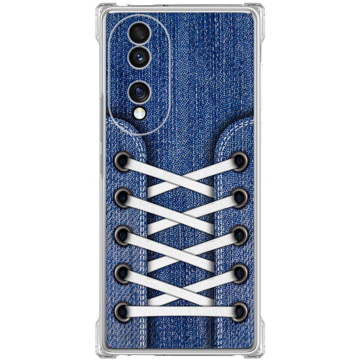 Funda Silicona Antigolpes para Huawei Honor 70 5G diseño Zapatillas 01 Dibujos