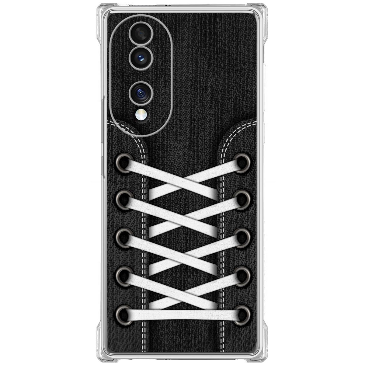 Funda Silicona Antigolpes para Huawei Honor 70 5G diseño Zapatillas 02 Dibujos