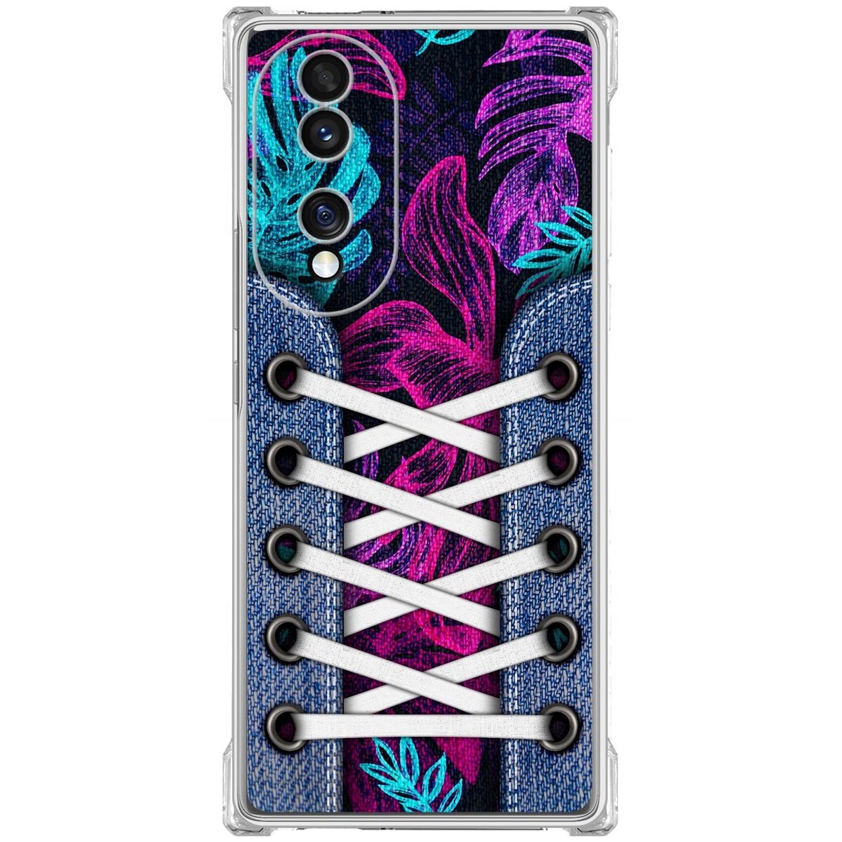 Funda Silicona Antigolpes para Huawei Honor 70 5G diseño Zapatillas 07 Dibujos