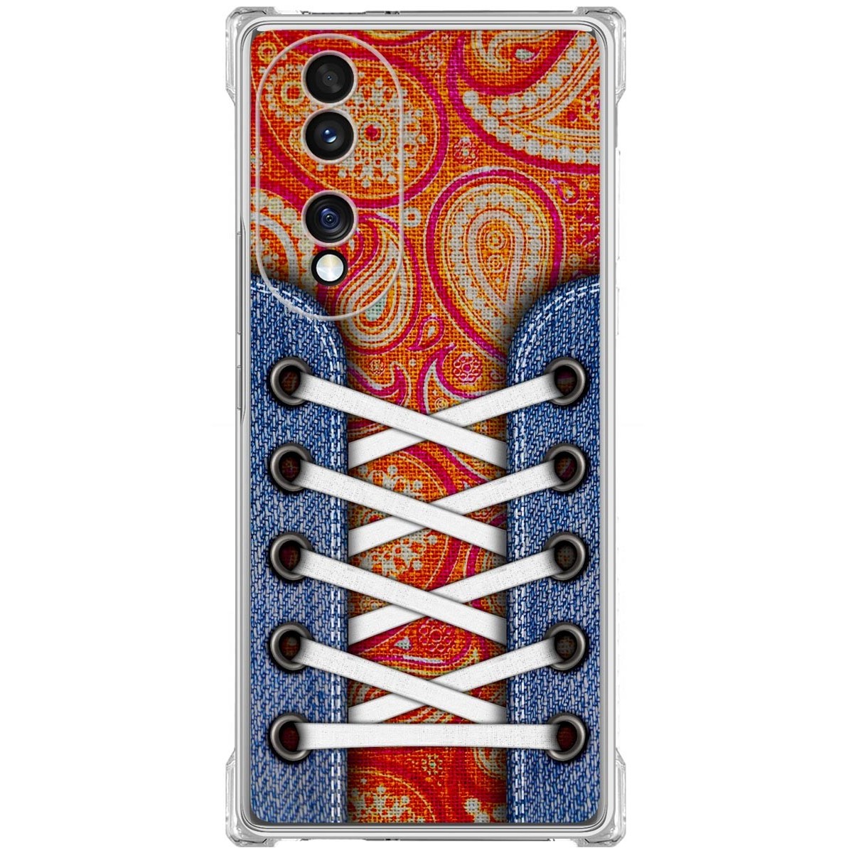 Funda Silicona Antigolpes para Huawei Honor 70 5G diseño Zapatillas 10 Dibujos