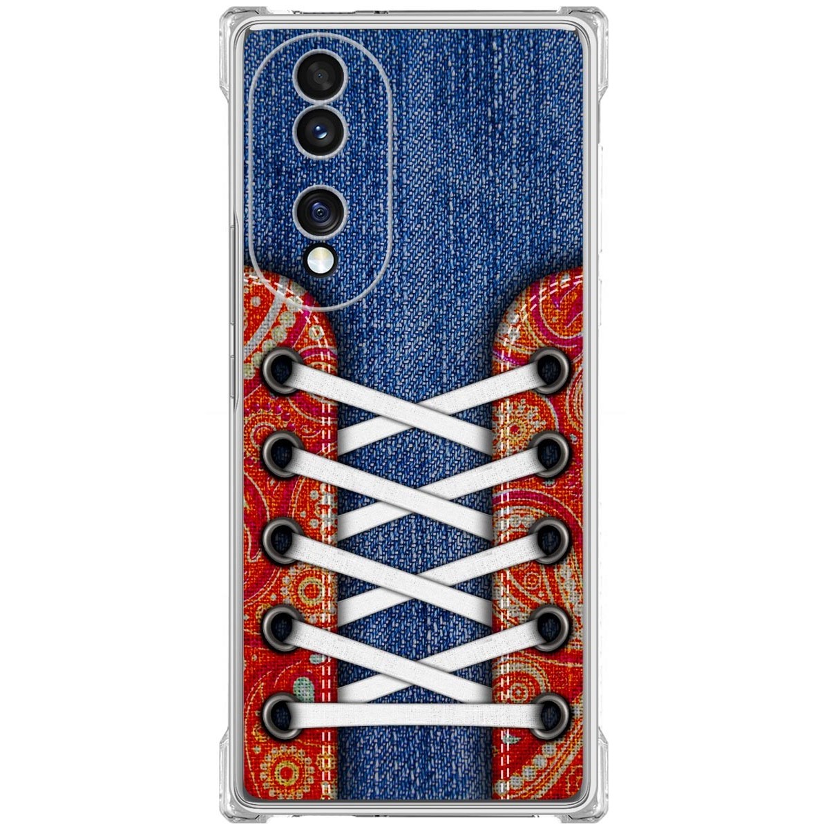 Funda Silicona Antigolpes para Huawei Honor 70 5G diseño Zapatillas 11 Dibujos