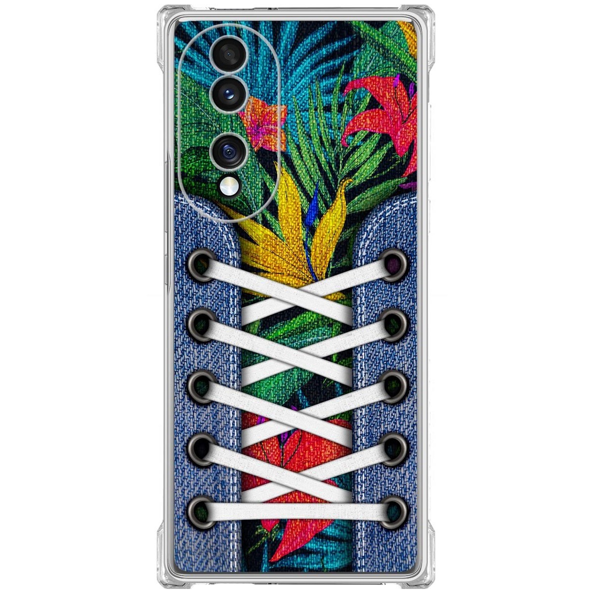 Funda Silicona Antigolpes para Huawei Honor 70 5G diseño Zapatillas 12 Dibujos