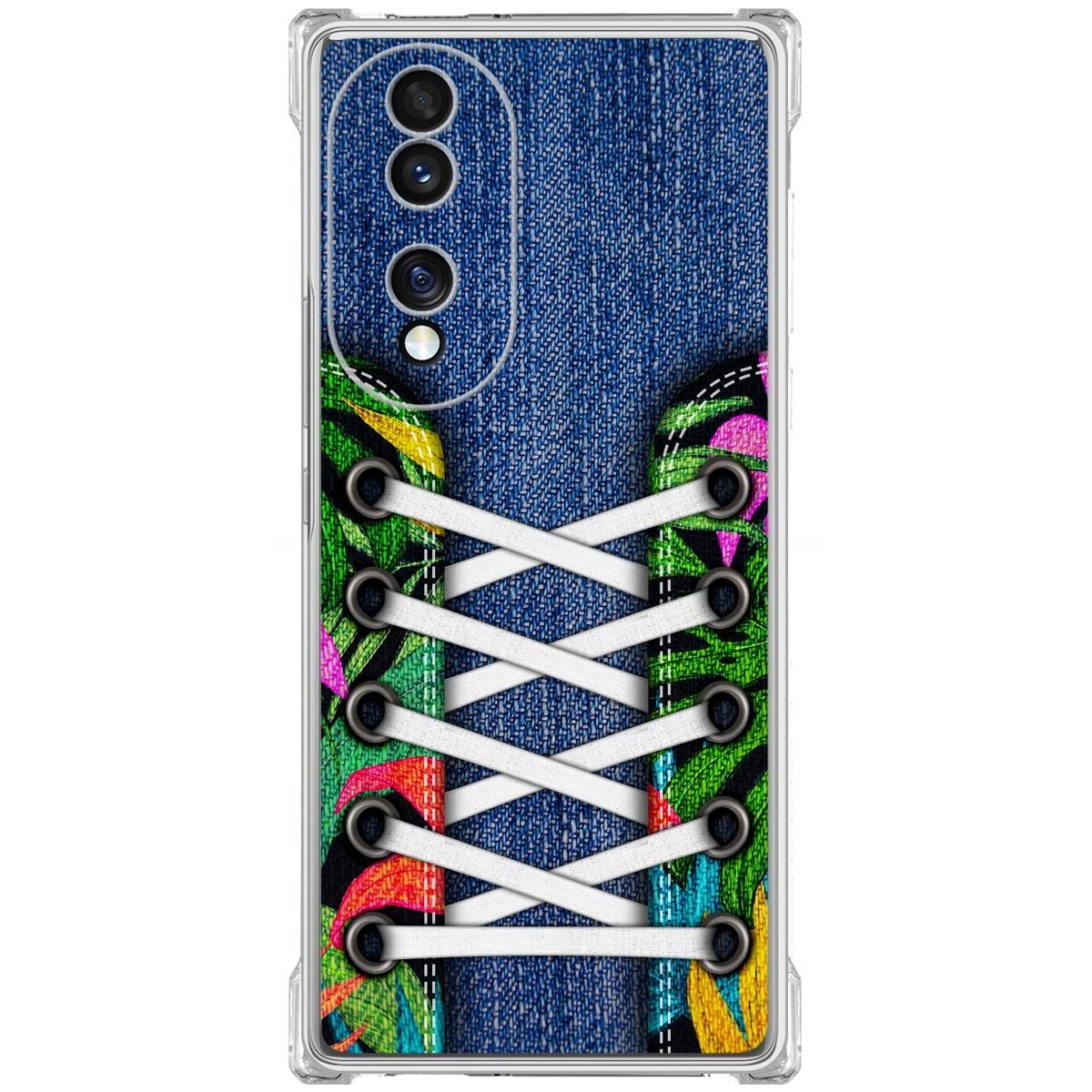 Funda Silicona Antigolpes para Huawei Honor 70 5G diseño Zapatillas 13 Dibujos