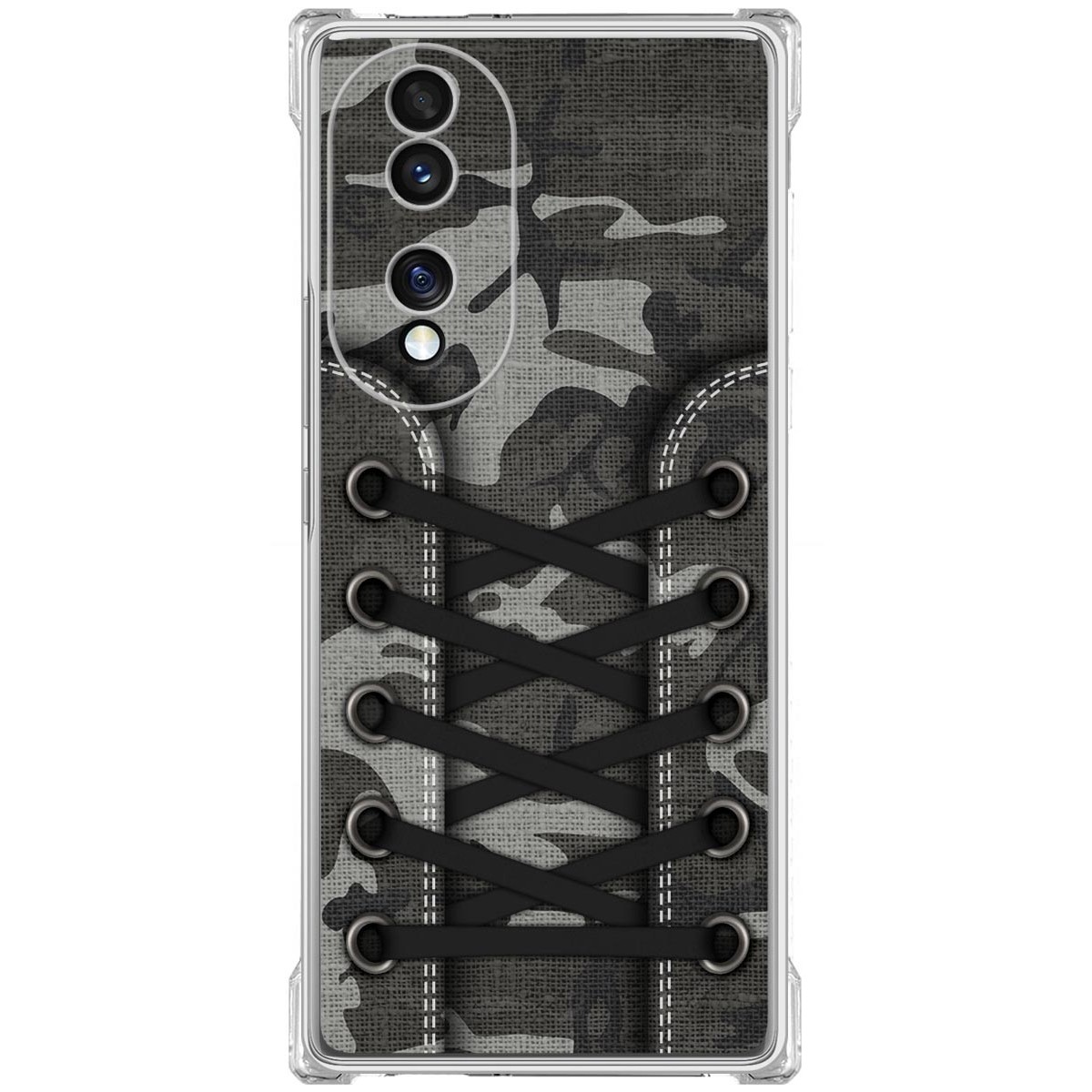 Funda Silicona Antigolpes para Huawei Honor 70 5G diseño Zapatillas 15 Dibujos