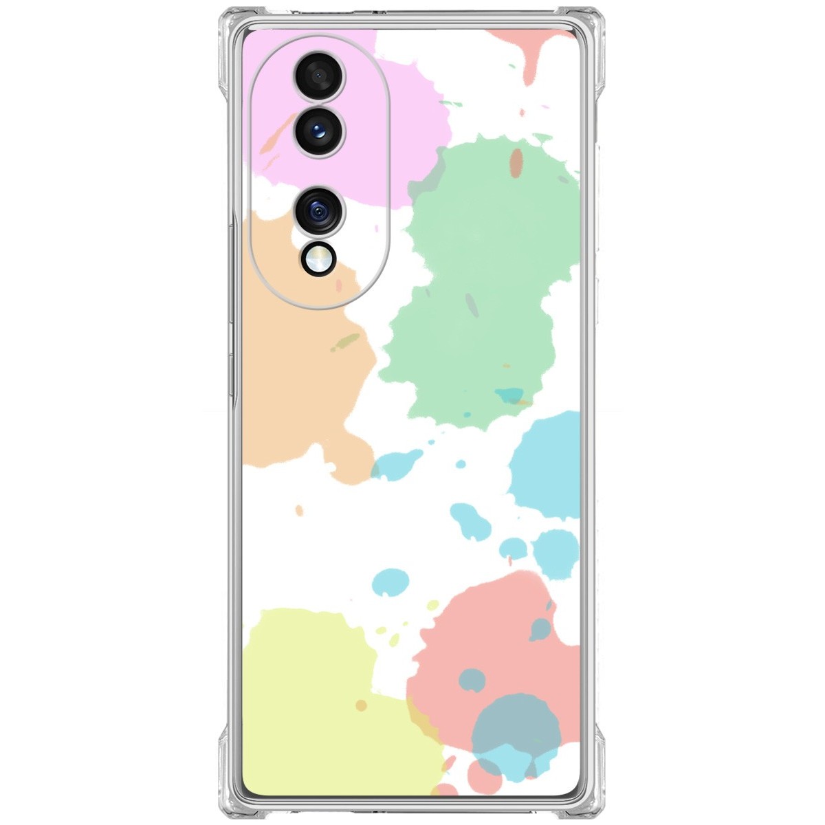 Funda Silicona Antigolpes para Huawei Honor 70 5G diseño Acuarela 05 Dibujos