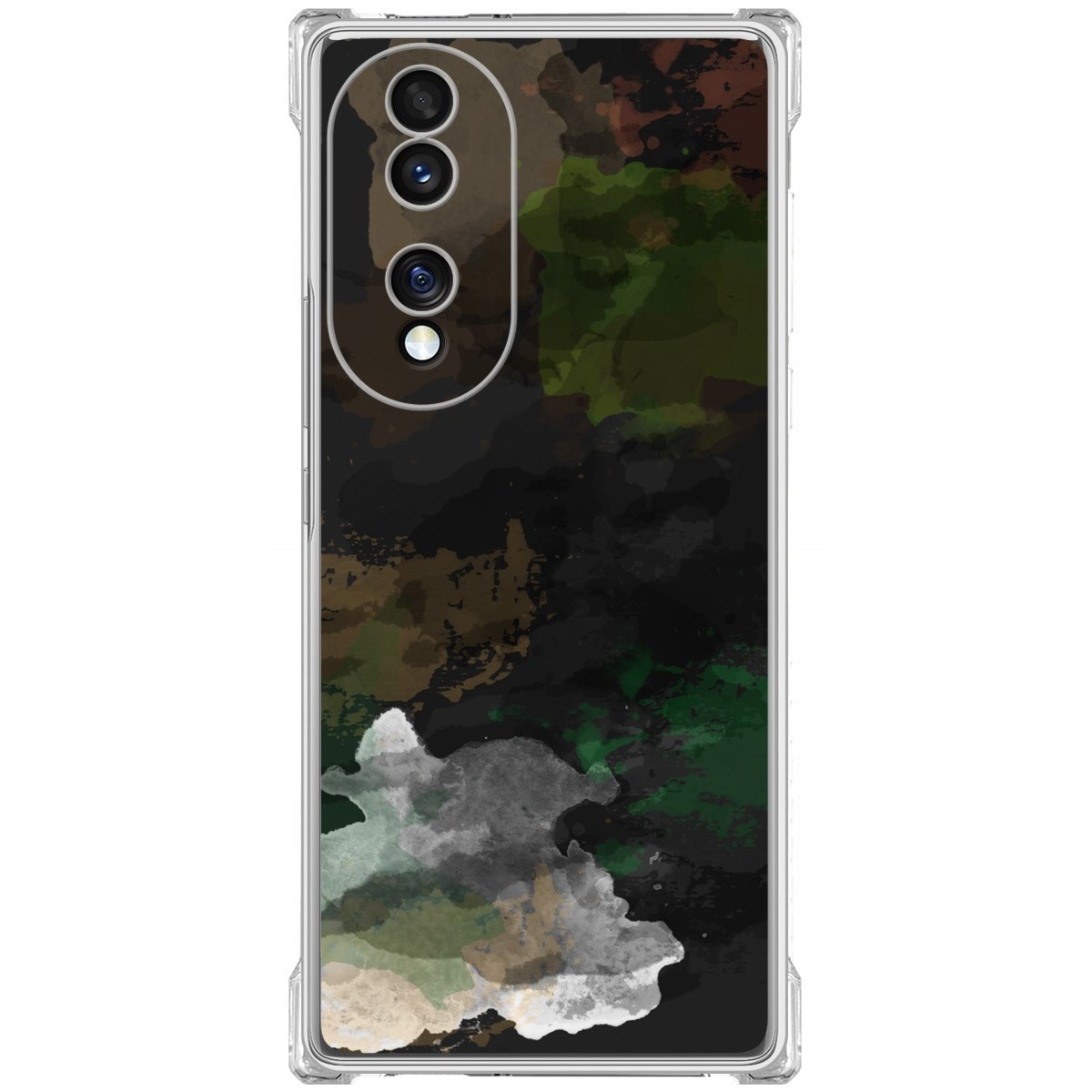 Funda Silicona Antigolpes para Huawei Honor 70 5G diseño Acuarela 12 Dibujos
