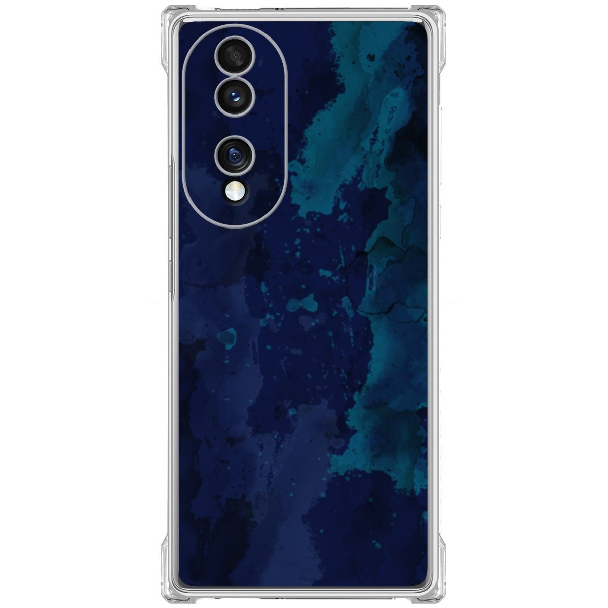 Funda Silicona Antigolpes para Huawei Honor 70 5G diseño Acuarela 13 Dibujos