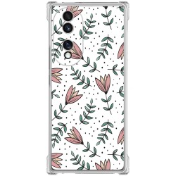Funda Silicona Antigolpes para Huawei Honor 70 5G diseño Flores 01 Dibujos