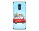 Funda Gel Tpu para Xiaomi Redmi 5 Diseño Furgoneta Dibujos