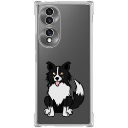 Funda Silicona Antigolpes para Huawei Honor 70 5G diseño Perros 01 Dibujos