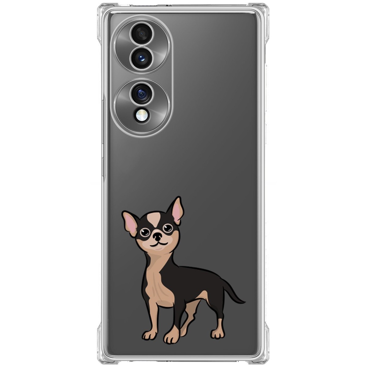 Funda Silicona Antigolpes para Huawei Honor 70 5G diseño Perros 05 Dibujos