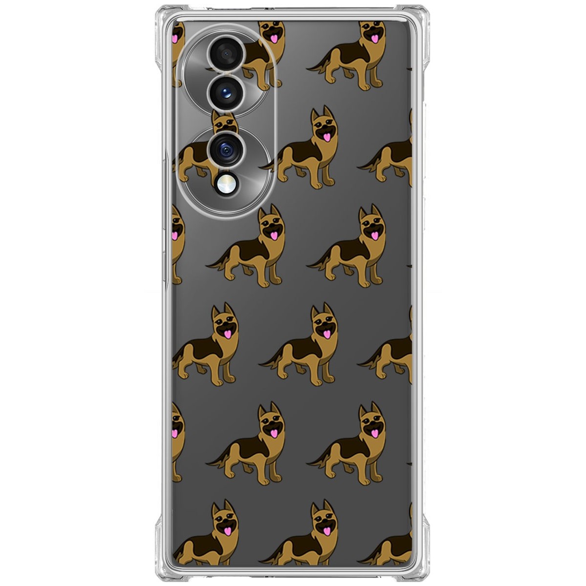 Funda Silicona Antigolpes para Huawei Honor 70 5G diseño Perros 09 Dibujos