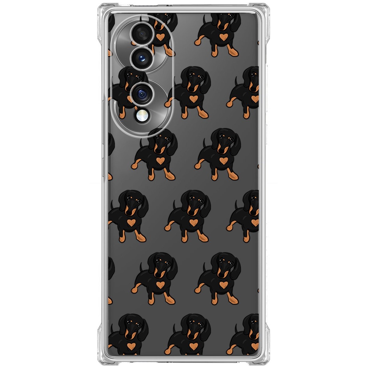 Funda Silicona Antigolpes para Huawei Honor 70 5G diseño Perros 10 Dibujos