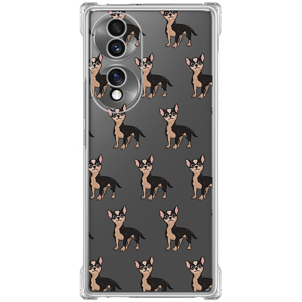 Funda Silicona Antigolpes para Huawei Honor 70 5G diseño Perros 11 Dibujos