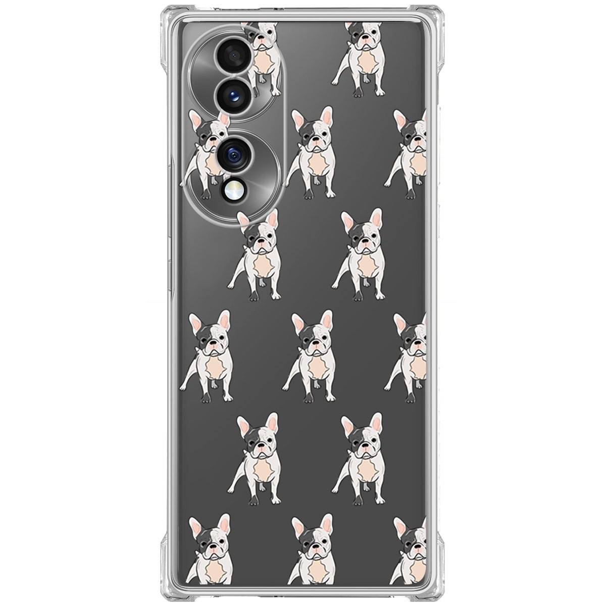 Funda Silicona Antigolpes para Huawei Honor 70 5G diseño Perros 12 Dibujos
