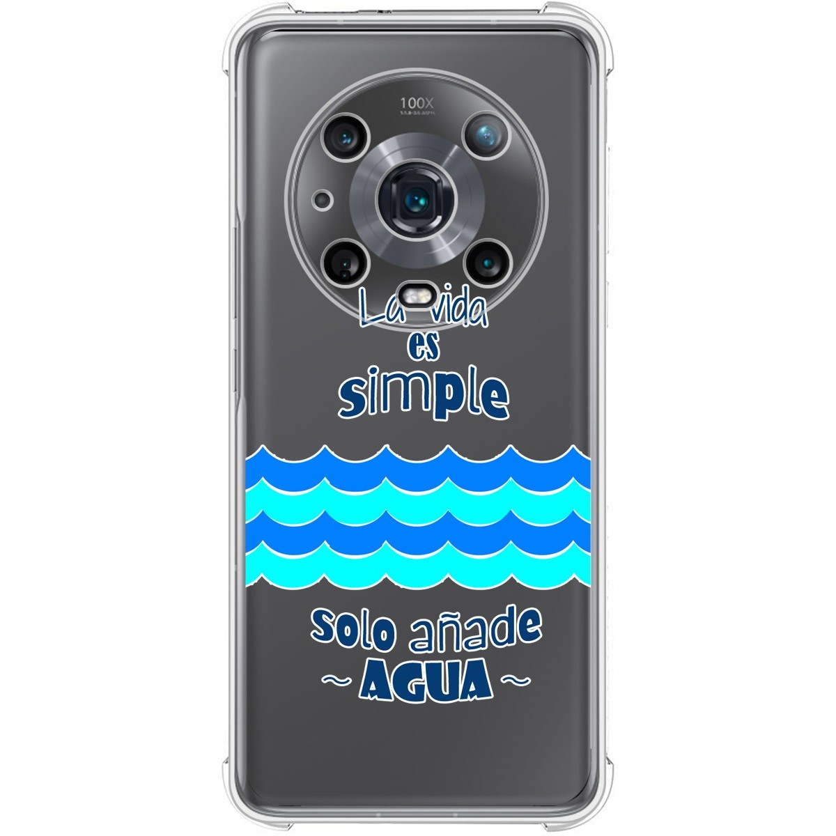 Funda Silicona Antigolpes para Huawei Honor Magic 4 Pro 5G diseño Agua Dibujos