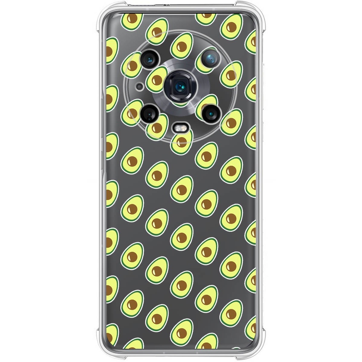 Funda Silicona Antigolpes para Huawei Honor Magic 4 Pro 5G diseño Aguacate Dibujos
