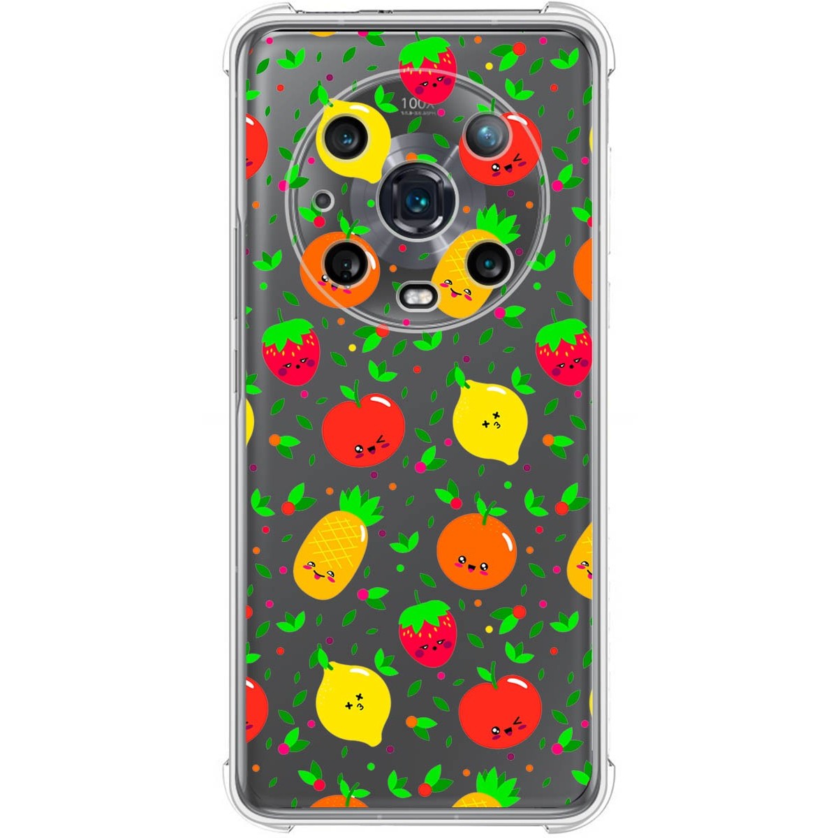 Funda Silicona Antigolpes para Huawei Honor Magic 4 Pro 5G diseño Frutas 01 Dibujos