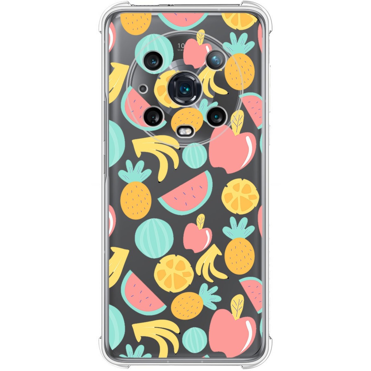 Funda Silicona Antigolpes para Huawei Honor Magic 4 Pro 5G diseño Frutas 02 Dibujos
