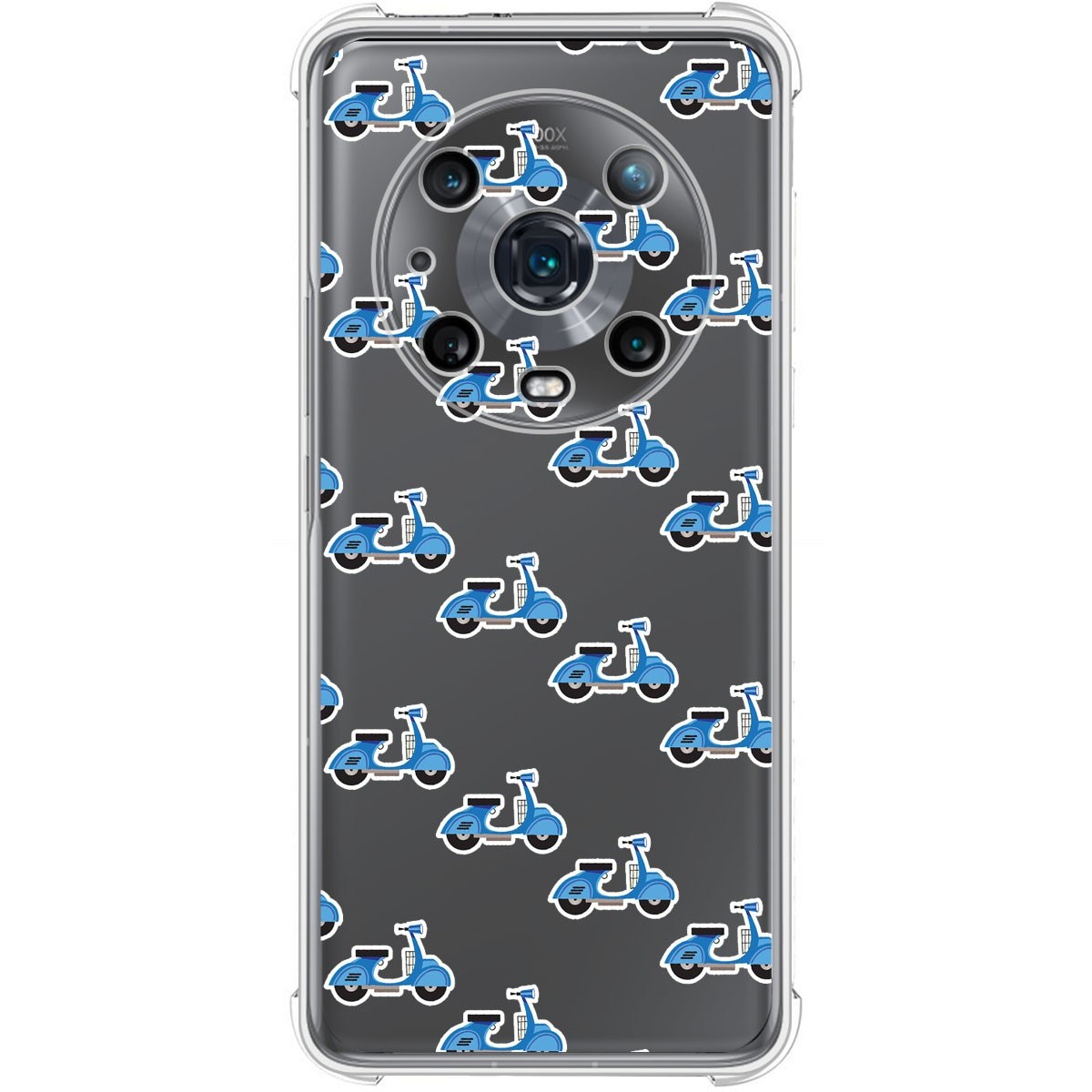 Funda Silicona Antigolpes para Huawei Honor Magic 4 Pro 5G diseño Scooter Dibujos