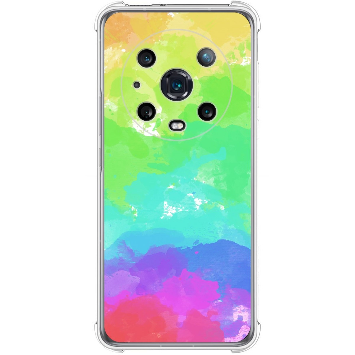 Funda Silicona Antigolpes para Huawei Honor Magic 4 Pro 5G diseño Acuarela 03 Dibujos