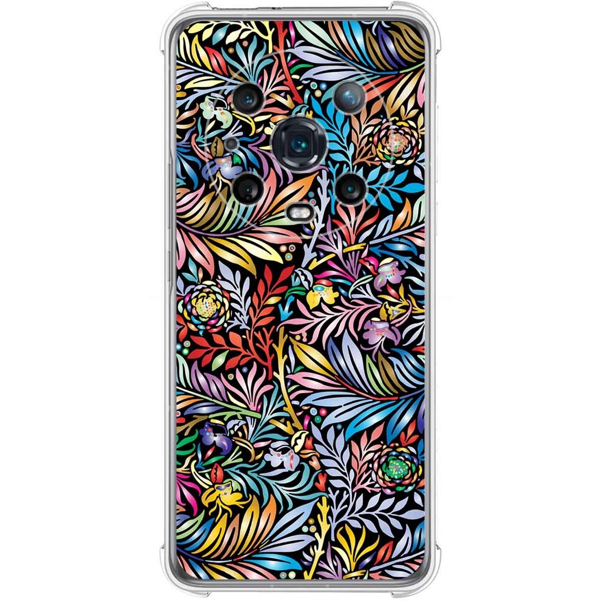 Funda Silicona Antigolpes para Huawei Honor Magic 4 Pro 5G diseño Flores 04 Dibujos