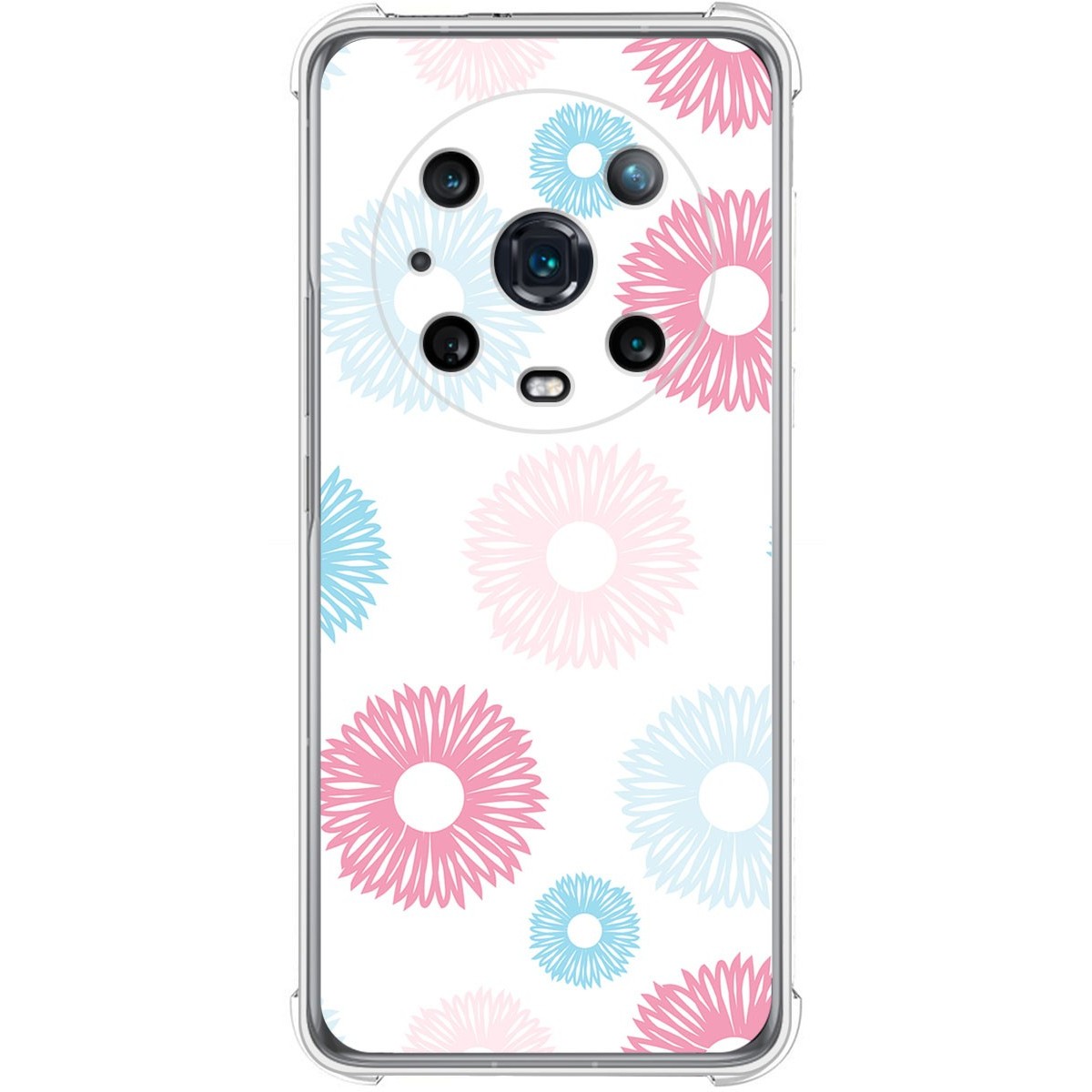 Funda Silicona Antigolpes para Huawei Honor Magic 4 Pro 5G diseño Flores 06 Dibujos