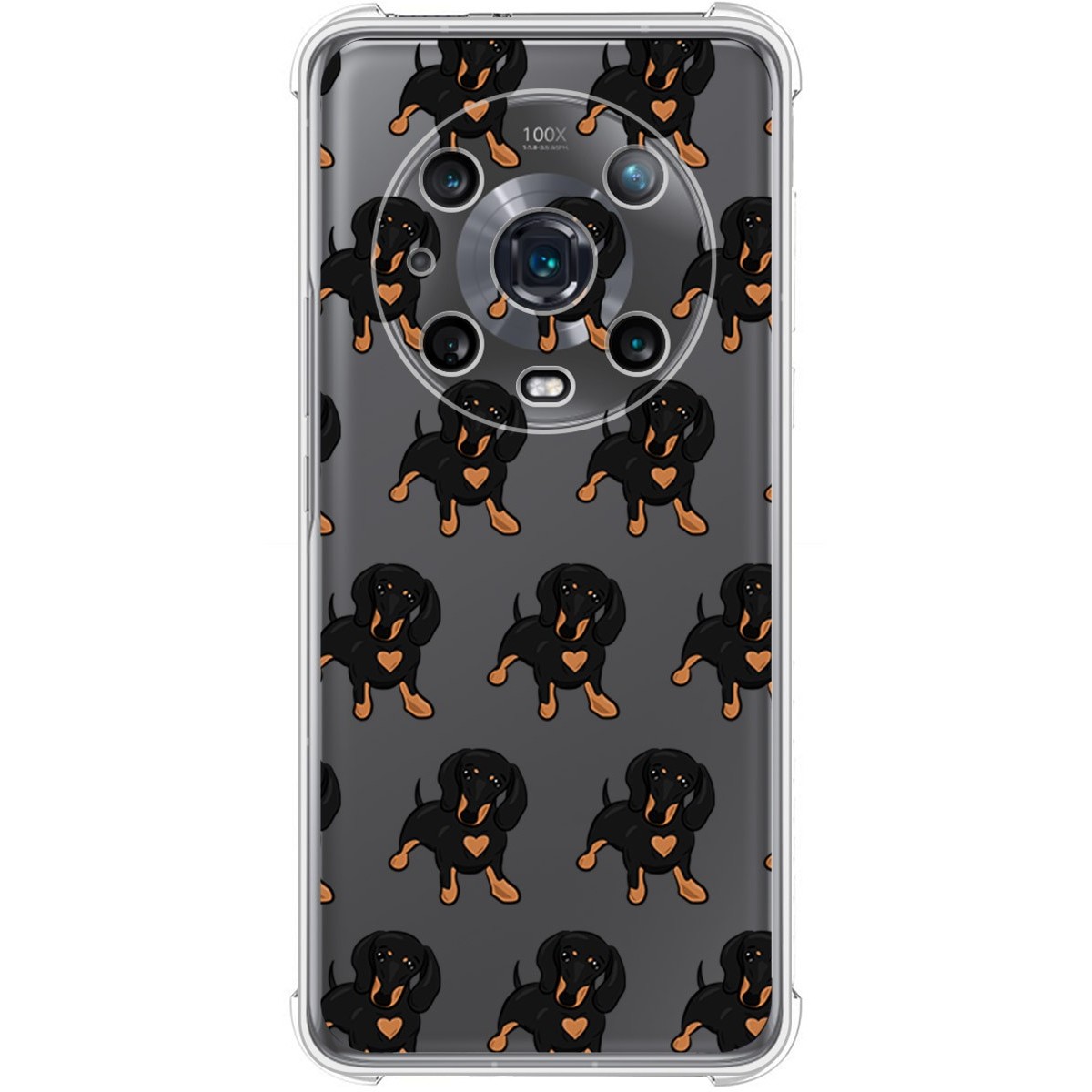 Funda Silicona Antigolpes para Huawei Honor Magic 4 Pro 5G diseño Perros 10 Dibujos