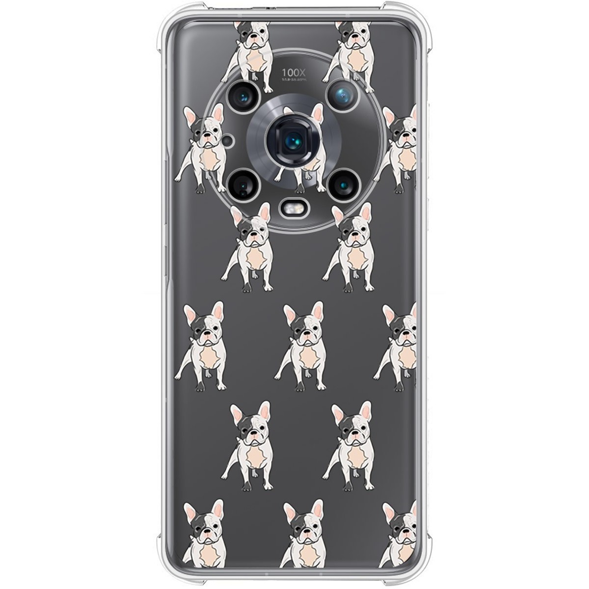 Funda Silicona Antigolpes para Huawei Honor Magic 4 Pro 5G diseño Perros 12 Dibujos